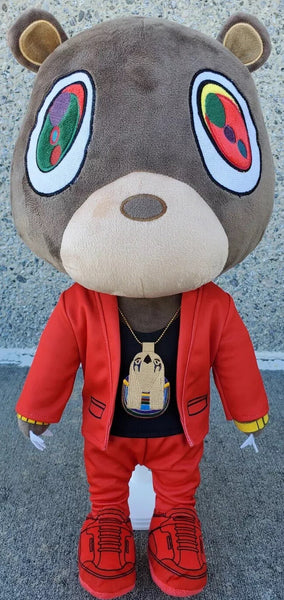 Kanye West Bear | MBDTF | It Plays “Runaway” Piano Notes | Plush Toy| RARE | Ye