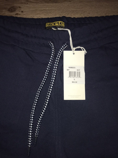 Staple Pigeon Sweatshorts LOT | Navy Grey Yellow | Size: Large | NWT