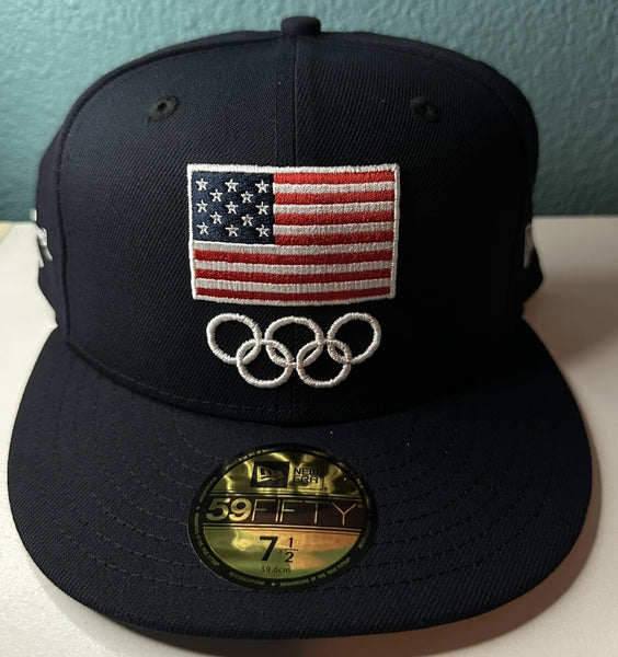 New Era 2024 Olympics Team USA Fencing Fitted Hat | Size: 7 1/2 | RARE