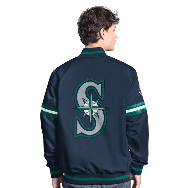 Seattle Mariners Starter Scout Full-Snap Varsity Jacket Size: XL