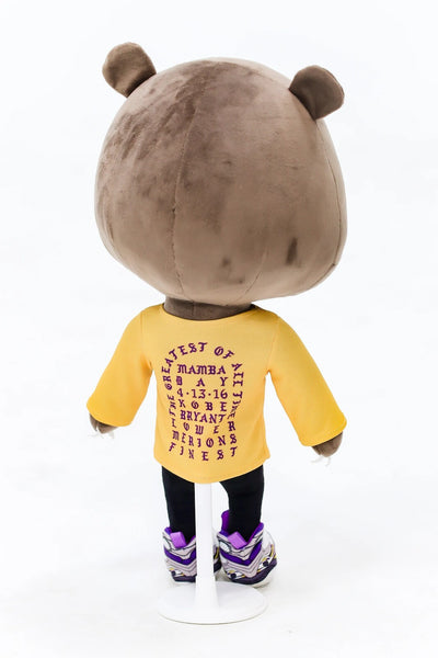 Kobe Bryant x Kanye West Bear | I FEEL LIKE KOBE | 18" Plush Toy| Rare| 8/24 RIP