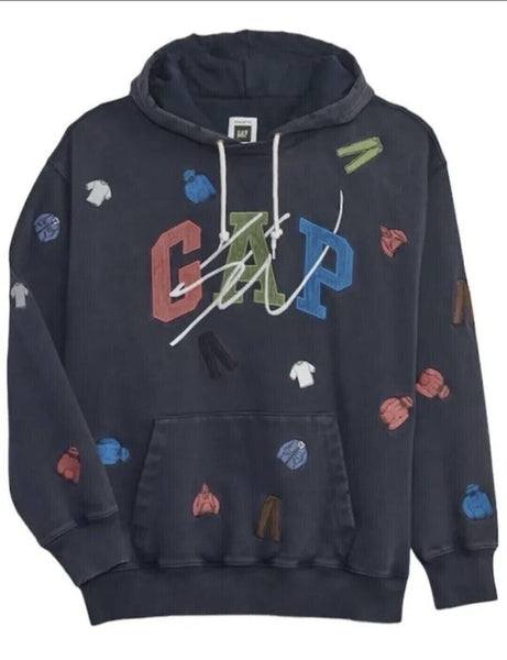 New GAP x SEAN WOTHERSPOON Re-Issue Logo Hoodie Men’s /Unisex NWT Sz L Large