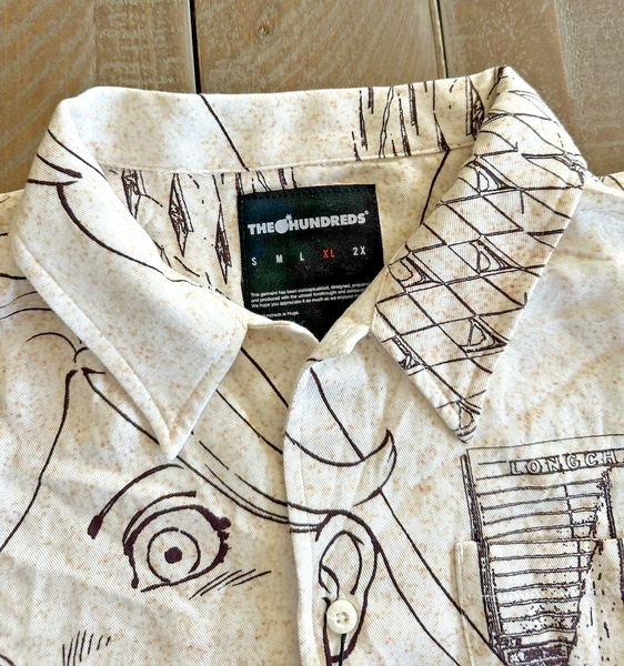 The Hundreds Anime Lot of 4 Button Up Shirts | Size: XL | OBO | RARE