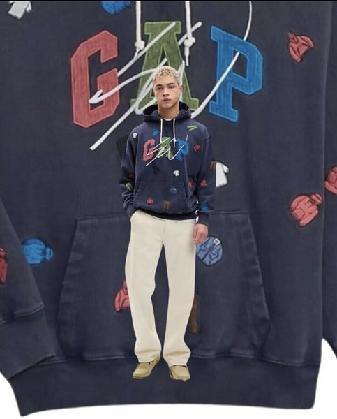 New GAP x SEAN WOTHERSPOON Re-Issue Logo Hoodie Men’s /Unisex NWT Sz L Large
