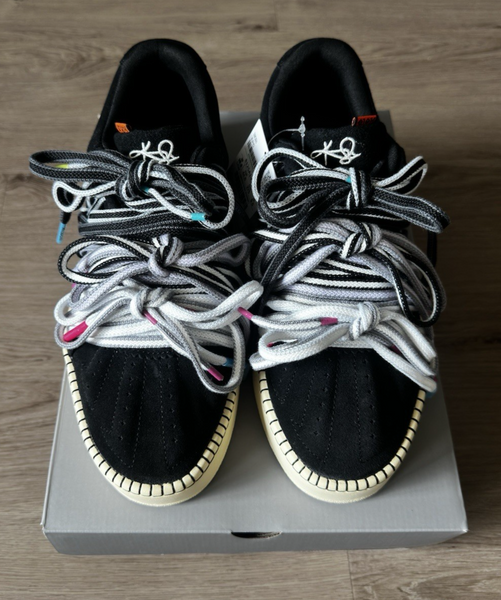 ANTA Kai 1 Style Hela Roots Tribe Shoes Black Hélà Kyrie Irving Size 10.5 Men's