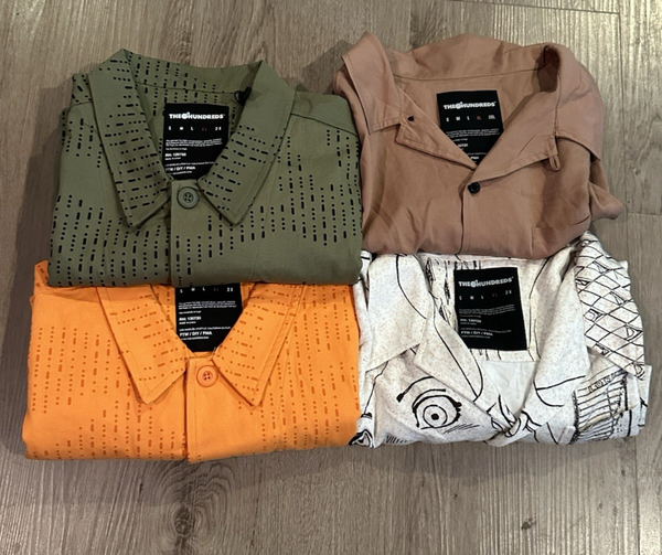 The Hundreds Anime Lot of 4 Button Up Shirts | Size: XL | OBO | RARE