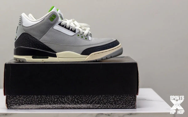 Air Jordan 3 Retro Chlorophyll | Size: 10.5 | 2018 | 136064-006