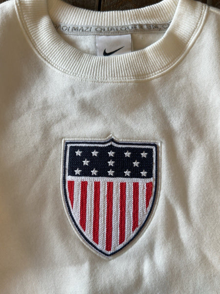 Nike Team USA Phoenix Fleece Womens CrewNeck Sweatshirt | Size: XS | FN0982-133