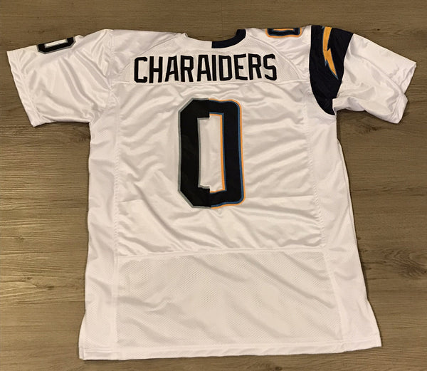 Las Vegas Raiders x LA Chargers Jersey Custom AFC West | Size: XL