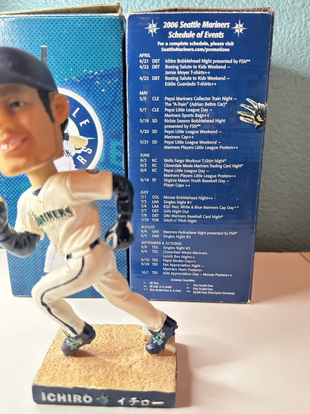 Ichiro Suzuki #51 Seattle Mariners 2006 MLB Bobblehead Stadium Promo | HOF