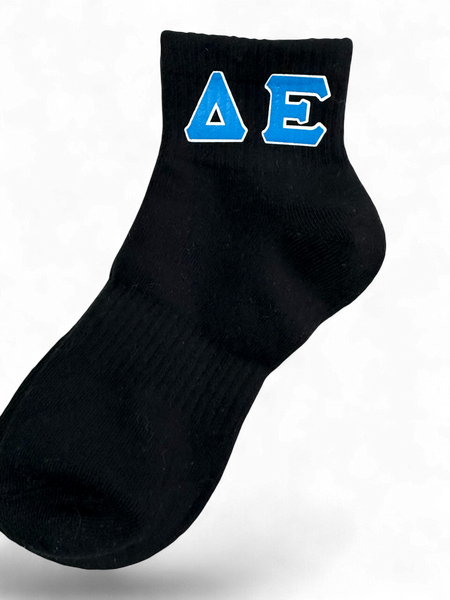 Greek Letter Socks