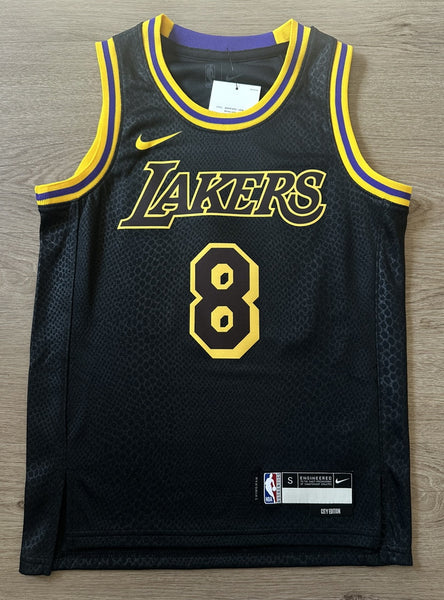 Nike NBA Lakers Mamba Kobe Bryant City Edition Jersey Size Kids Small 8/24 OBO