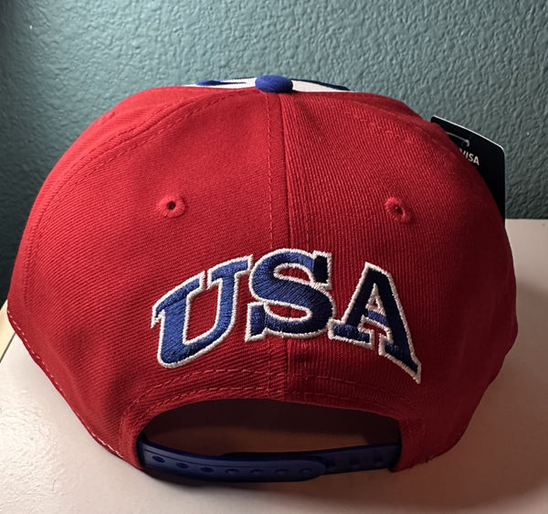 New Era Team USA Snapback Hat Cap 2024 Olympics Rare Allover Large Print 9fifty 