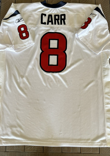 DAVID CARR HOUSTON TEXANS NFL REEBOK JERSEY 56 VTG AUTHENTIC 2002 SEWN! OBO