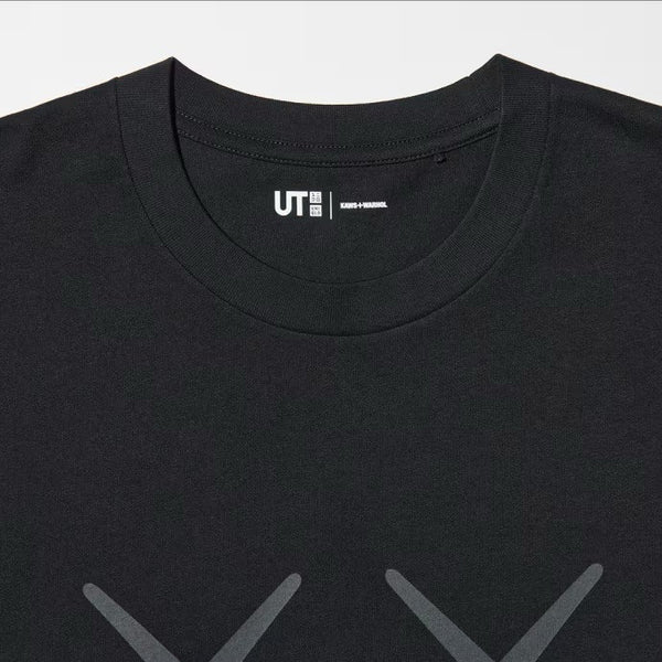 Uniqlo Kaws x Andy Warhol Black T-Shirt | Graphic Tee | Size:Large | NWT/DS