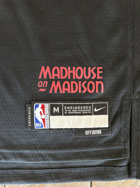 Nike Zach Lavine Chicago Bulls NBA City Edition Youth Medium Swingman Jersey 